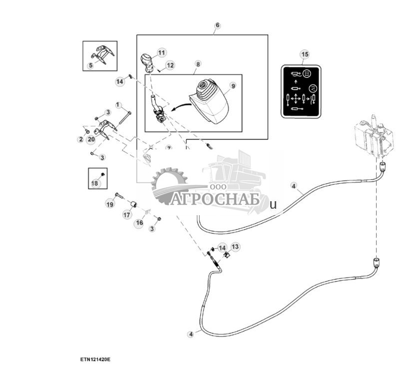 Многофункциональный рычаг, механический SCV, с 2 функциями, PowrQuad™, с электрическим контролем реверса - ST833427 540.jpg